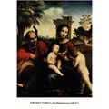 Colour Postcard - The Holy Family by Fra Bartol...