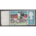 1966 World Cup. 6d Value. Phosphor, Goalmouth M...