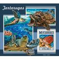MOZAMBIQUE 2015 SHEET MNH TURTLES TORTUES TARTA...