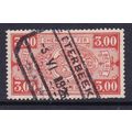 BELGIUM 1923 RAILWAY PARCEL 3F VALUE USED SGP396