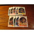 1989Hoops, 9-Cards, All Rc's, ROBINSON/JOHNSON, ++