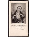 February 1931 Funerary Funeral In Memoriam Card...
