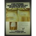 1978 Sears Nothing Else Pantyhose Ad - Behind Your Back