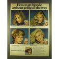1980 Clairol Frost & Tip Hair Color Ad - Go Blonde