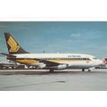 Air Florida Boeing B737 100 Aircraft Postcard (...