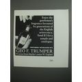 1989 Geo. F. Trumper Perfume Ad - Enjoy the gen...