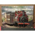 'PALMERSTON'. steam engines unused postcard FFE...