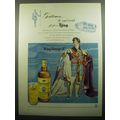 1957 King George IV Scotch Ad - the royal scotch fit for a King