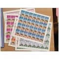Laos 1976 - 6 feuilles sheets of 28 stamps monu...