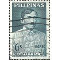PHILIPPINES, Jose Rizal, blue 1964, 6c, #2