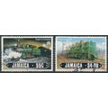 Railway Locomotives: 55c & $4 - Jamaica 1985 - ...