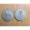 Ireland 1940 6d Sixpence Coin