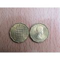 GB 1965 Elizabeth II Brass Threepence 3d Coin H...