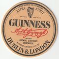 BEER MAT - GUINNESS (DUBLIN) - WHOLE WORLD IN G...