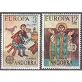 Andorra Español 1975 Michel 96 - 97 Neuf ** Cot...