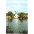 Horning, Norfolk - Windmill & River Bure - post...