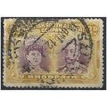 Rhodesia 1910 SG135 3d Purple & Yellow-Ochre Fi...