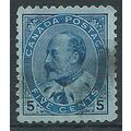 Canada 1903 SG175 5c Blue/Bluish Good/Fine Used...