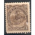 El Salvador 1897 - SG222A - 3c brown - Locomoti...