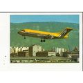 Aviation TAT FOKKER F-28 Postcard by Editions P...