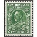 Newfoundland 1932 SG223 2c Green Mounted Mint . ..