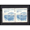 2257b 10c Canal Boat Fine MNH SG CNP Left 1 PA0935