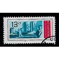 BULGARIA 1969 13s PETROLUM REFINERY BLUE RED & ...