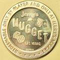 Jerry's Nugget. $1 Casino Token. N. Las Vegas, ...