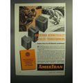 1943 WWII AmerTran Transformer Ad