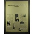 1965 Air France Ad - Paris Great For a Branch O...