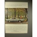 1965 Lincoln Continental Car Ad - Most Distinguished!