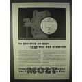 1939 Climax Molybdenum Ad - To Redesign Or Not