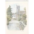 Muriel Owen Carisbrooke Ford Postcard unused VGC