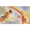 Human Torch vs Namor Sub Mariner Marvel Comic B...