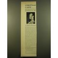 1961 The Metropolitan Museum of Art Ad