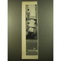 1961 Molla Patrician Table and Chairs Ad - Lyri...