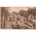 ED 482 OKEHAMPTON CASTLE. PRINTED POSTCARD