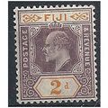 Fiji 1903 SG106 2d Dull Purple & Orange Mounted...