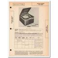 mayfair model 550 550w am radio phono phonograp...