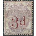 1883 SG159 3d on 3d Lilac Fine Used SECOND ..