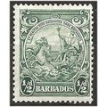 Barbados 1938 SG248 1/2d Green Mounted Mint . .. .