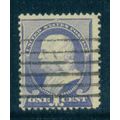 Used 212 1c Benjamin Franklin Average Plus M01569