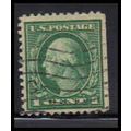 Used 498 1c George Washington Fine Plus BPS K3100