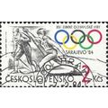 CZECHOSLOVAKIA, Olympics, Sarajevo, Skiing, Cro...