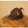 Pre-Owned Men’s Grey Oberland Wool Fedora Hat (...