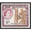 1953 Queen Elizabeth II - 6d Mounted Mint C2-
