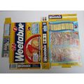 Weetabix 1994 Cereal Box Wheres Wally (blue) Bo...