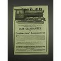 1913 Davenport Contractors' Locomotives Ad - Gu...