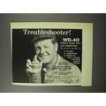 1970 Rocket Chemical WD-40 Spray Ad - Troubleshooter