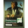 1984 Kool Cigarettes Ad - Come up to Kool